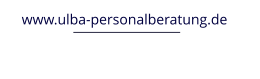 www.ulba-personalberatung.de