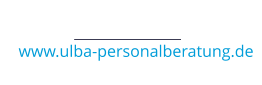 www.ulba-personalberatung.de